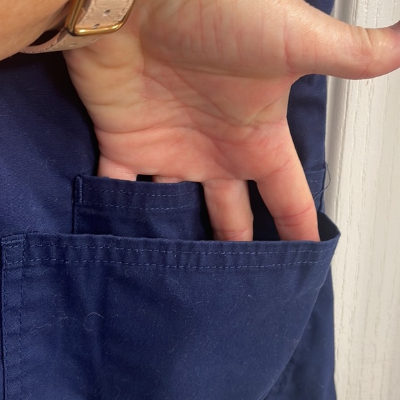 Navy Blue Scrub Top - Picture 6 of 9